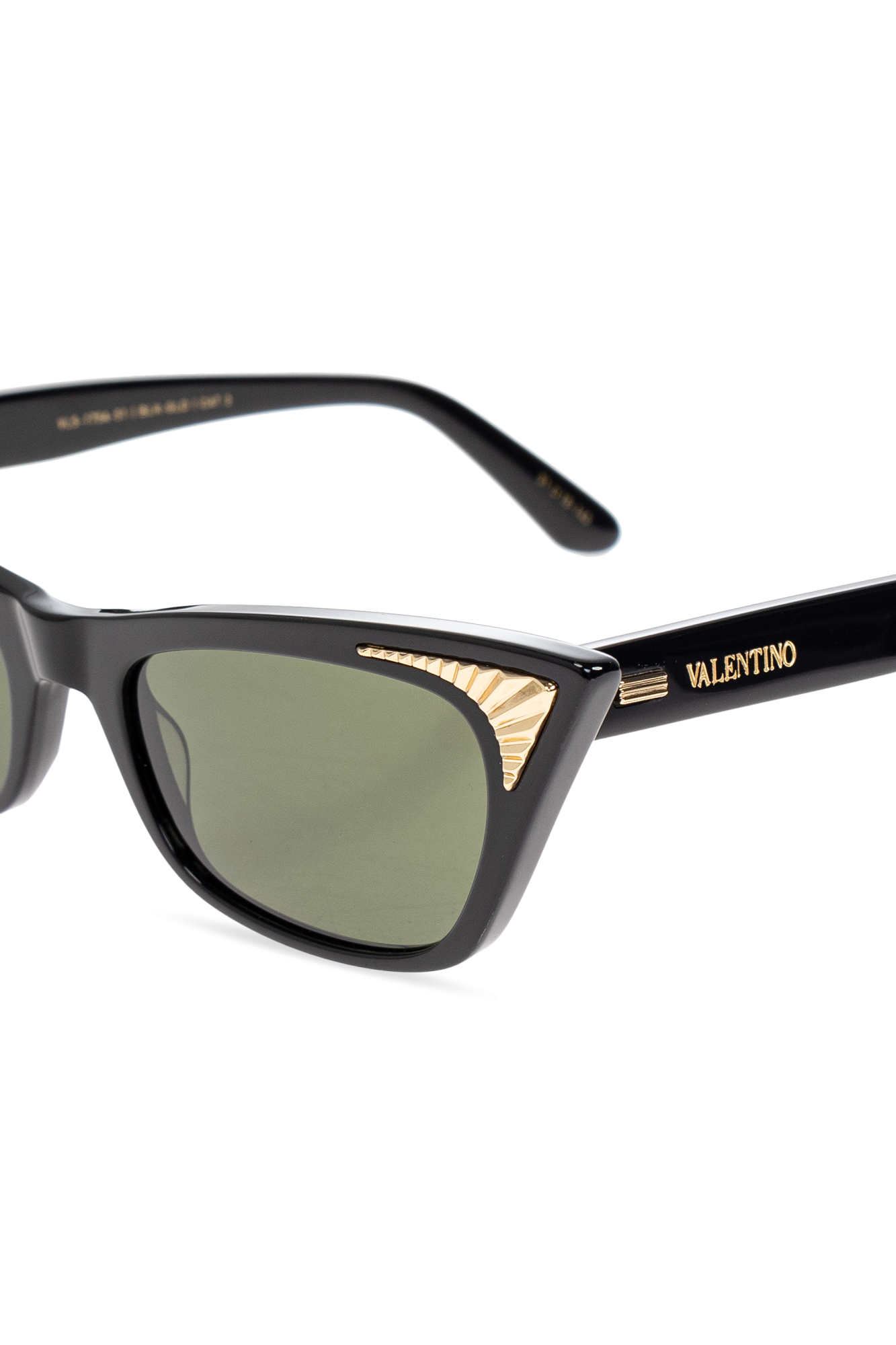 サングラス VALENTINO Woman Sunglasses Black VLS-175A IVR-GLD Black Sunglasses `VLS-175` Valentino Eyewear - Vitkac Canada